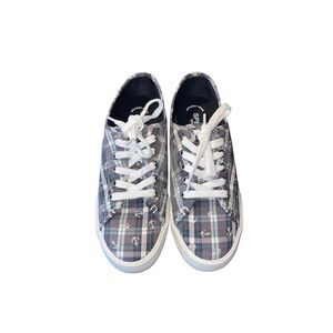 Sperry Women's Top-Sider Pier View Anchor Gray Plaid Size 7M